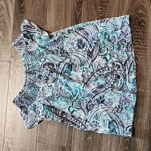 ❄️ Abbeline paisley off-the-shoulder Top ❄️